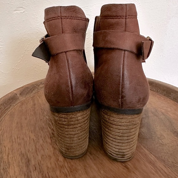 Josef Seibel Britney Bria Brown Bootie Ankle Boot size 36 - Picture 4 of 7